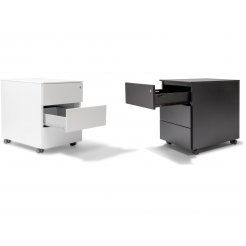 Modulor Rollcontainer metálico, con cerradura