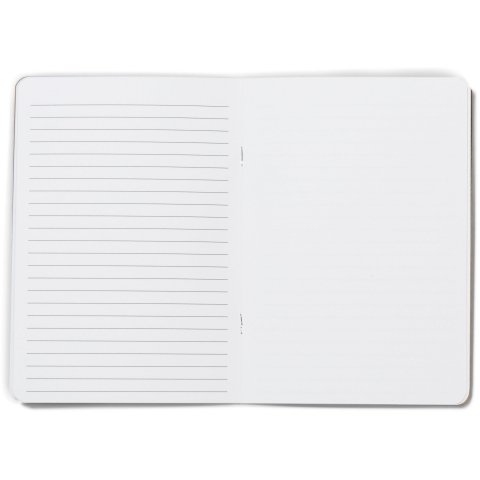Seawhite Sketchbook Eco blanco 150 g/m 210 x 148, DIN A5 vertical, 16 hojas/32 p, en blanco/rayado