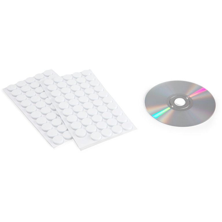 Punti clip adesivi per CD in gomma spugna