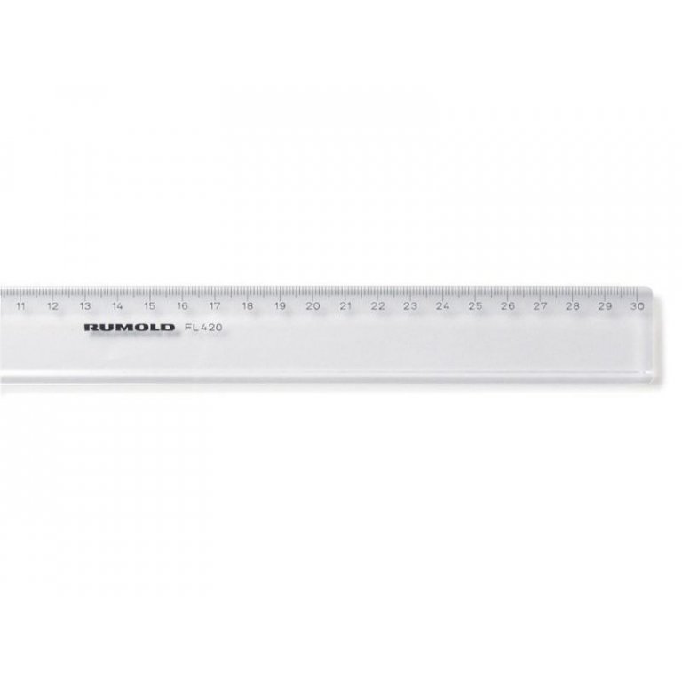 Rumold ruler, plastic
