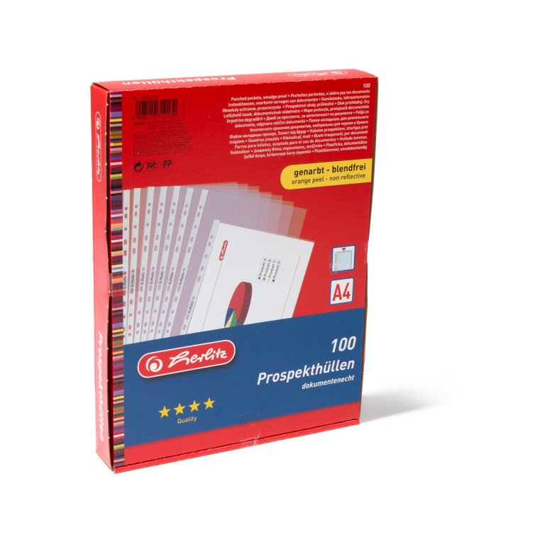 Herlitz PP punched pockets