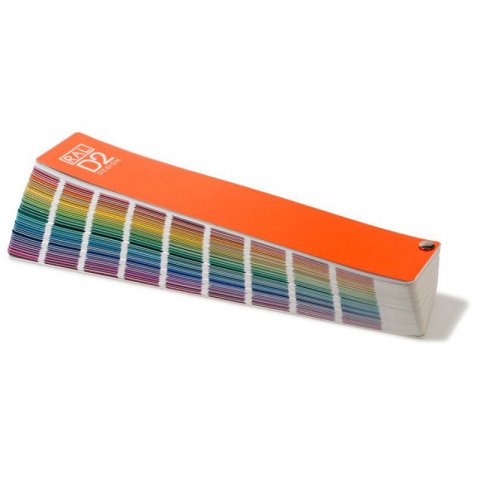 Abanico muestrario de colores RAL-D2 RAL Design semi-matt