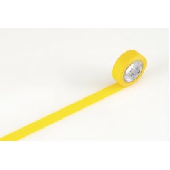 Mt 1P Basic Washi tape uni b= 15 mm, l= 7 m giallo (MT01P184RZ)