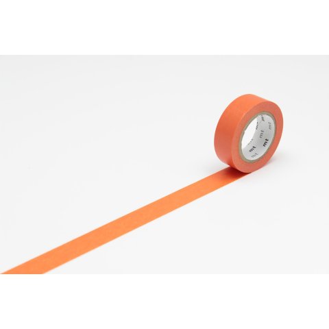Mt 1P Basic Washi tape uni w = 15 mm, l= 7m, ninjin (MT01P187Z)