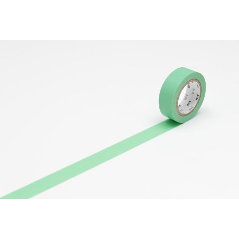 Mt 1P Basic Washi Klebeband uni b= 15 mm, l= 7 m wakamidori (MT01P190RZ)