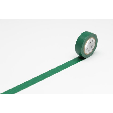 Mt 1P Basic Washi tape uni b= 15 mm, l= 7 m pavone (MT01P204RZ)