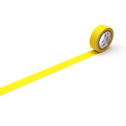 Mt 1P Basic Washi tape uni w= 15 mm, l= 7 m amarillo mate (MT01P512Z)