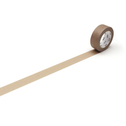Mt 1P Basic Washi Klebeband uni b= 15 mm, l= 7 m smoky beige (MT01P517Z)