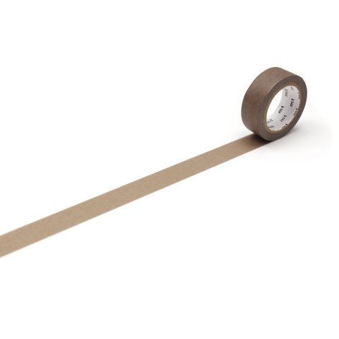 Mt 1P Basic Washi Klebeband uni b= 15 mm, l= 7 m greige (MT01P518Z)