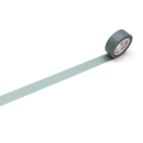 Mt 1P Basic Washi tape uni w= 15 mm, l= 7 m gris marengo (MT1P554EZ)