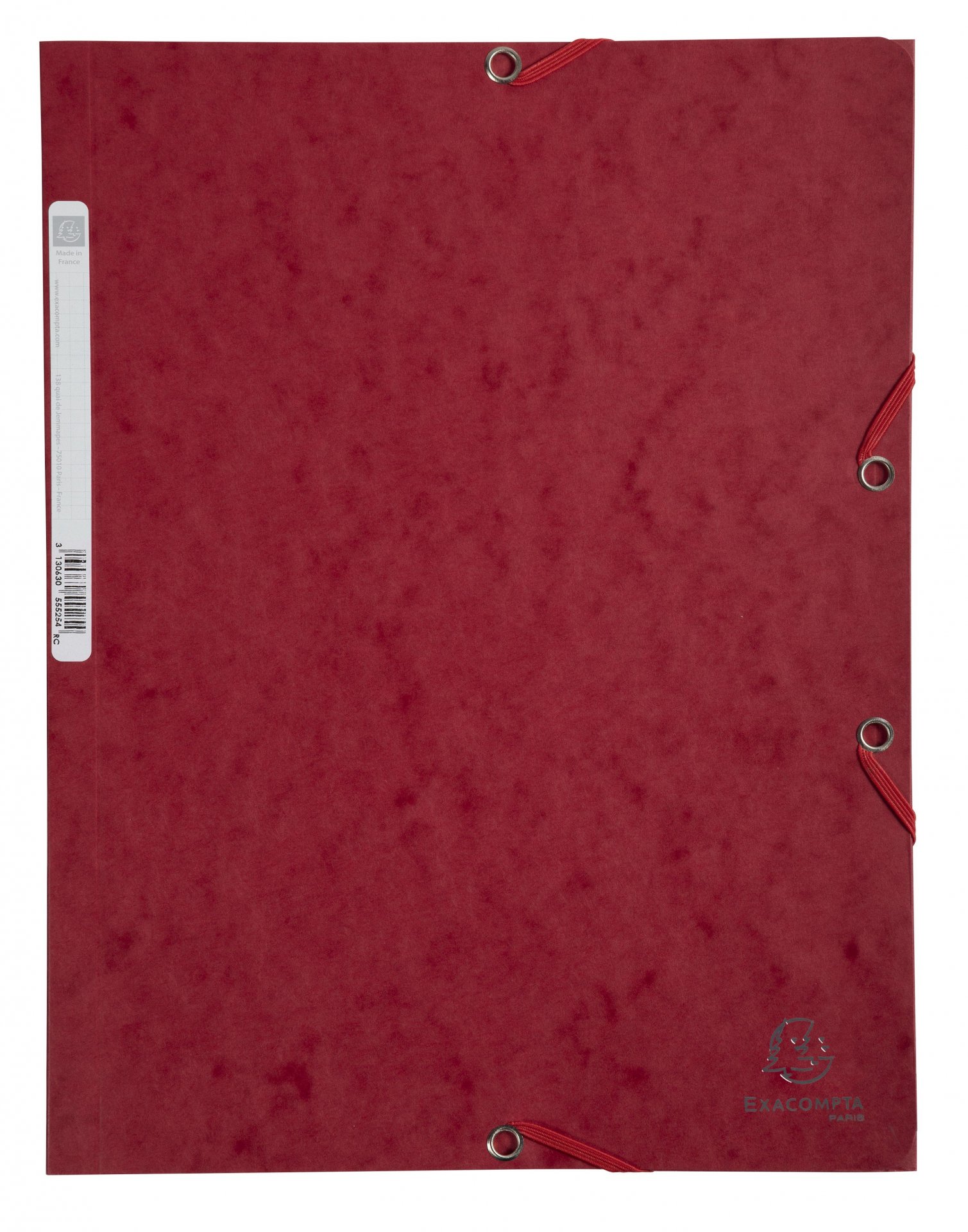 Exacompta Multipart File - A4 Pressboard File With 7 Tabs, 245x320mm, Stapled Spine, Blue