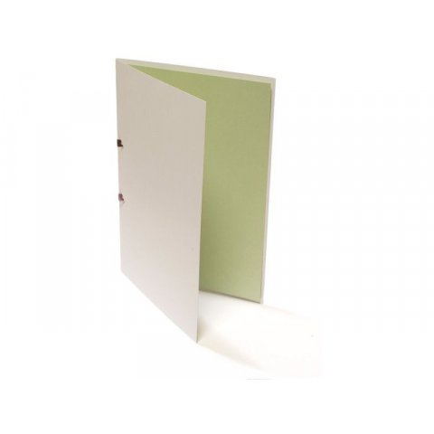 V-folder, coloured 216 x 308 mm, for A4, white