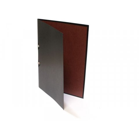 V-folder, coloured 216 x 308 mm, for A4, black