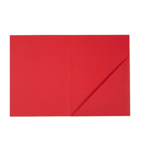 A-cartella, colorata 230 x 310 mm, per DIN A4, rosso papavero