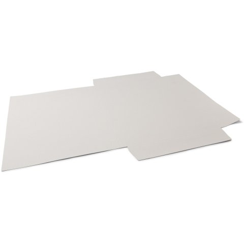 Drawing folder gray cardboard without tapes, for DIN A2, s = approx. 1.0 mm