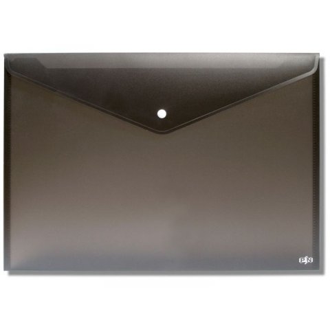 Cartella PP, traslucida 620 x 890 per DIN A1, grigio scuro
