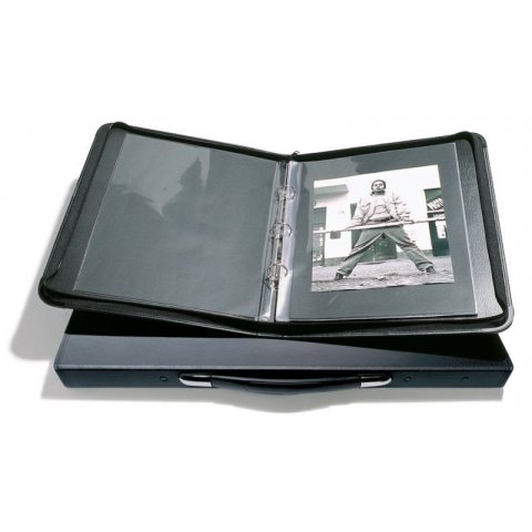 Prat presentation binder, Start SPR1 210 x 300, 4 rings, imitation leather cover(SPR 1)