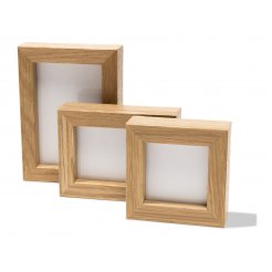 Mini cornice in legno di quercia