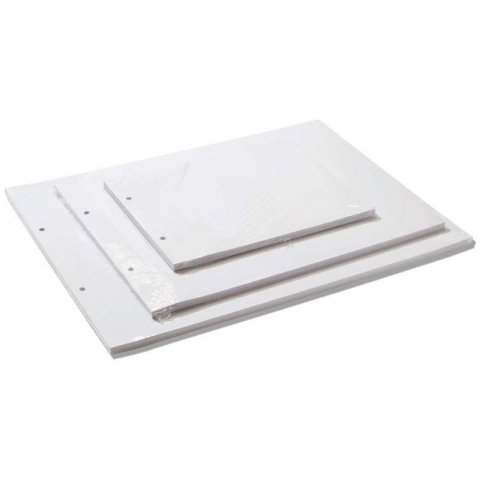 Refill pages for hidden post photo album, white outer dimensions: 390x290, usable dim.: 345x290