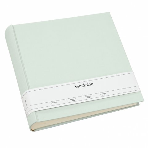 Semikolon Fotoalbum Classic, Leinen uni 320 x 310, XLarge 120 Seiten, innen creme, moss
