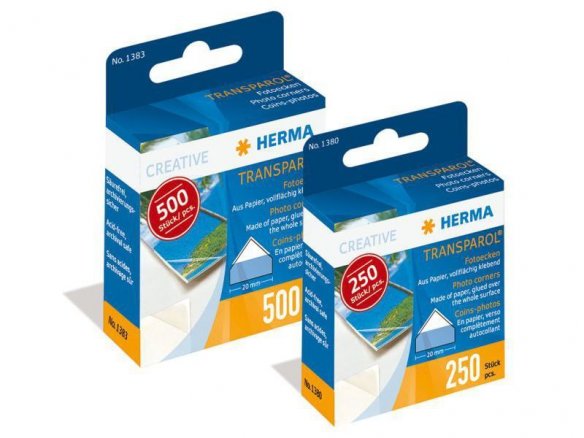 Herma Transparol Fotoecken