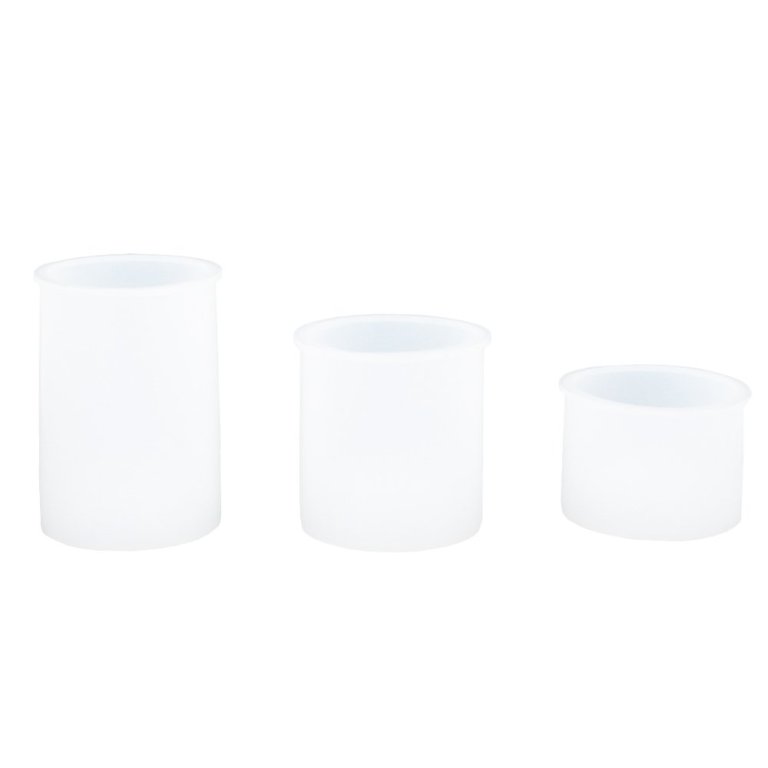 Jesmonite Silikonform Kerzenhalter Set