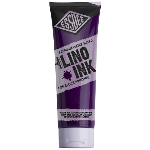 Essdee lino printing ink water-based, tube 300 ml, purple