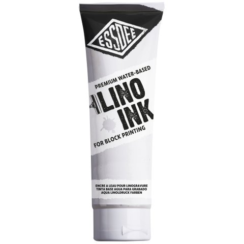 Essdee inchiostro per stampa lino a base d'acqua, tubo 300 ml, bianco