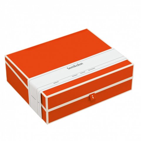 Semikolon Dokumentenbox 10 x 31,5 x 26 cm, orange