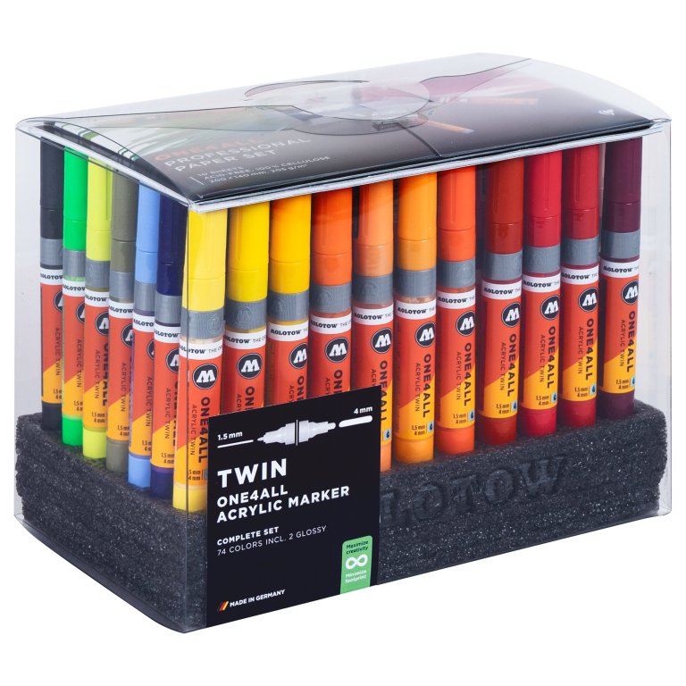 Molotow One4All Acrilico Ricarica 30ml - Colore Fuchsia Pink 231 - Inchiostro Acrilico Spray & Marker