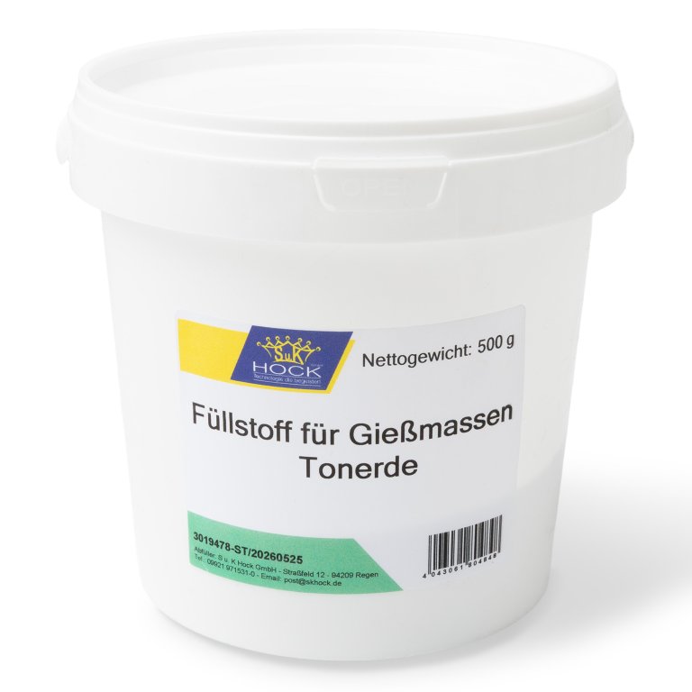Füllstoff für Gießmassen Tonerdehydrat