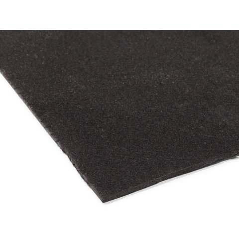 Cellular rubber mat, black 3.0 x 250 x 500