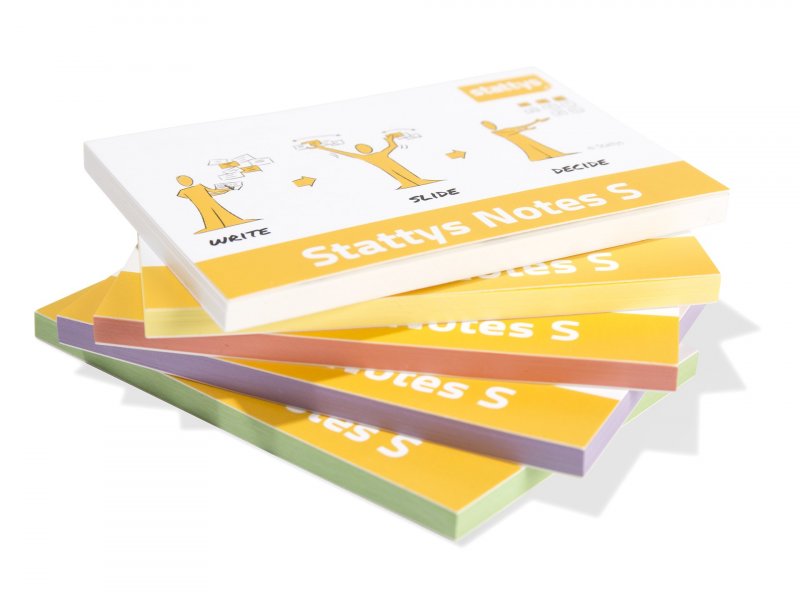 moderation cards, self-adhesive notepaper