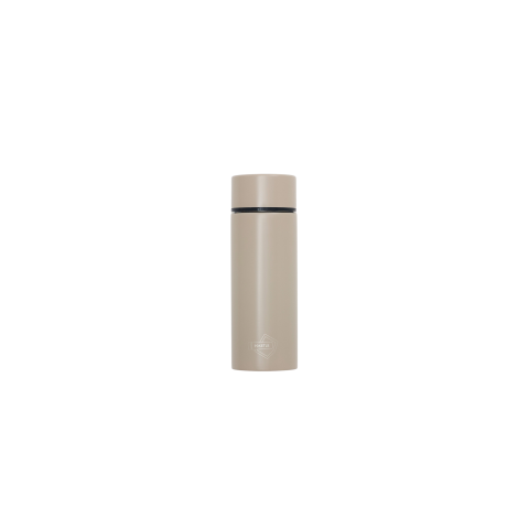 Termo Poketle S 45 x 131 mm, acero inoxidable, 120 ml, beige