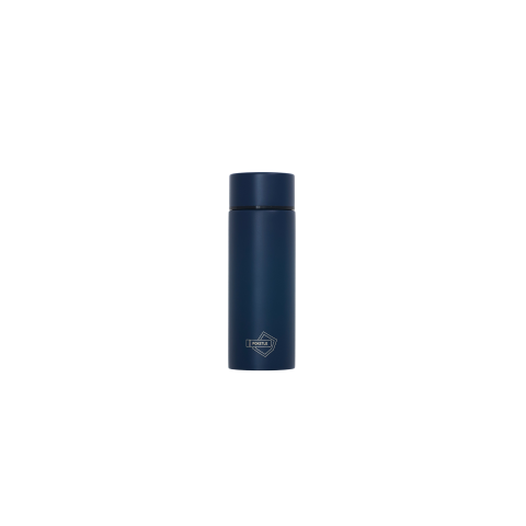 Termo Poketle S 45 x 131 mm, acero inoxidable, 120 ml, azul marino