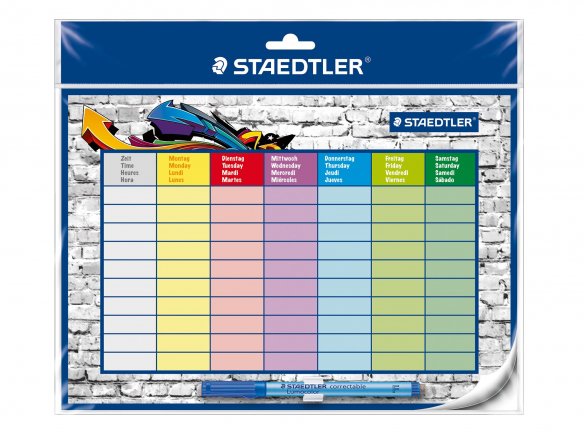 Staedtler horario Lumocolor corregible