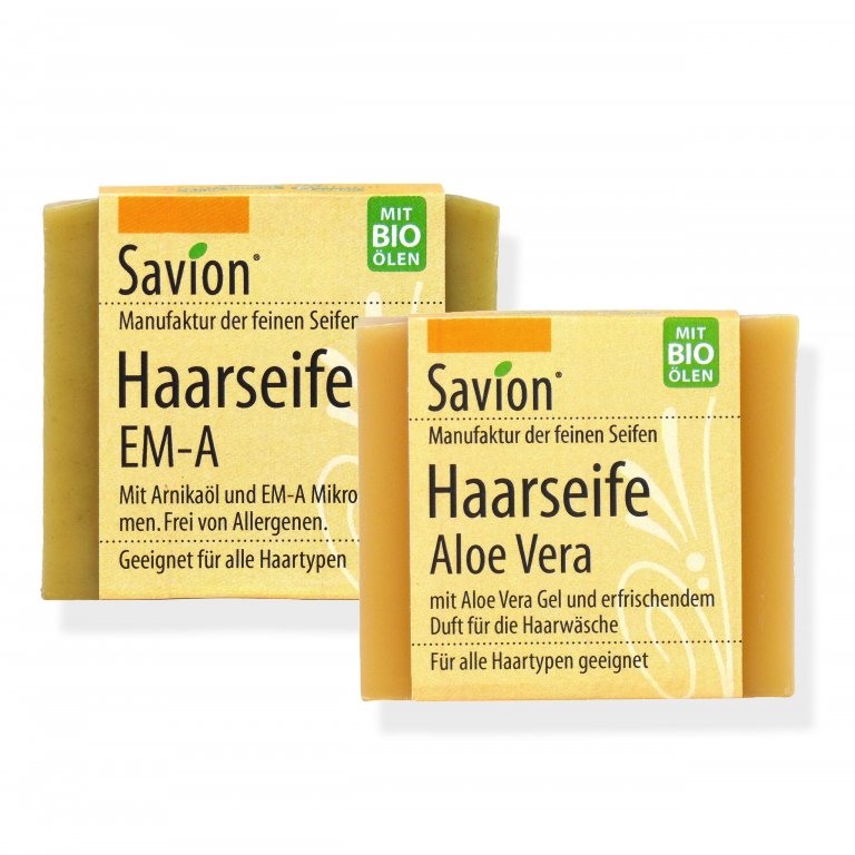 Jabón sólido para el cabello de Savion