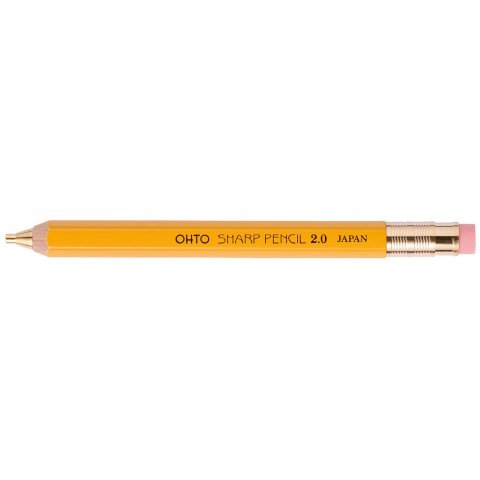Ohto Druckbleistift Sharp Pencil 2.0 gelb