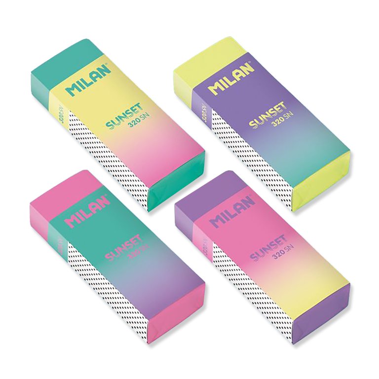 Milan eraser Sunset