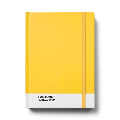 Pantone notebook approx. 125 x 175 cm, dot grid, yellow 012