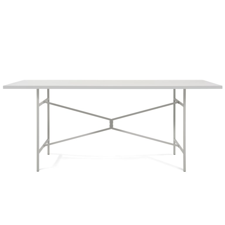 Modulor table X, light gray matt