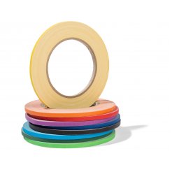 Gaffer tape, matte, rainbow colours set, Set of 9 rolls, 5mm x 25m, rainbow colours