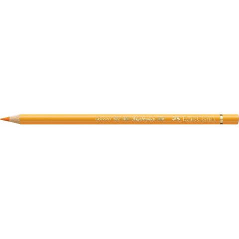 Faber Castell Polychromos coloured pencil pen, chrome yellow, dark (109)