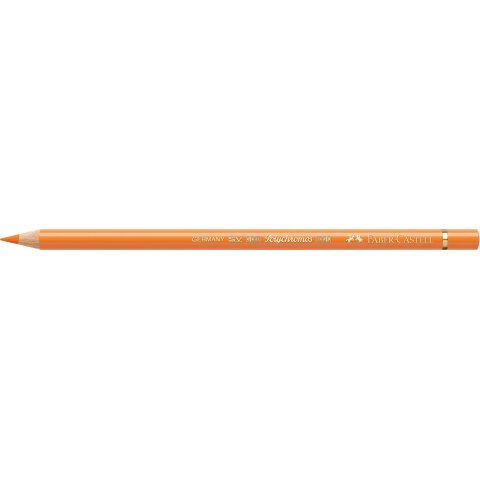 Faber Castell Polychromos coloured pencil pen, cadmium orange (111)