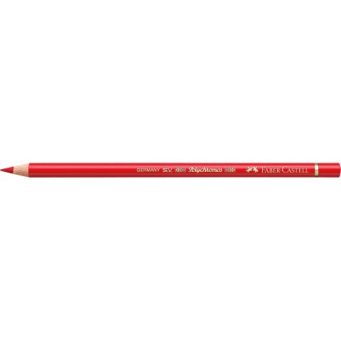 Faber Castell Polychromos coloured pencil pen, geranium red, light (121)