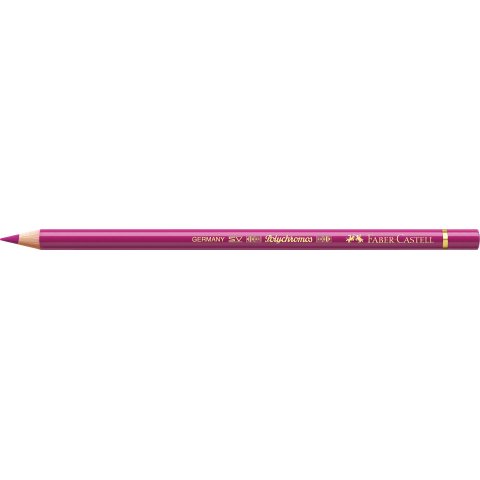 Faber Castell Polychromos coloured pencil pen, crimson pink, medium (125)