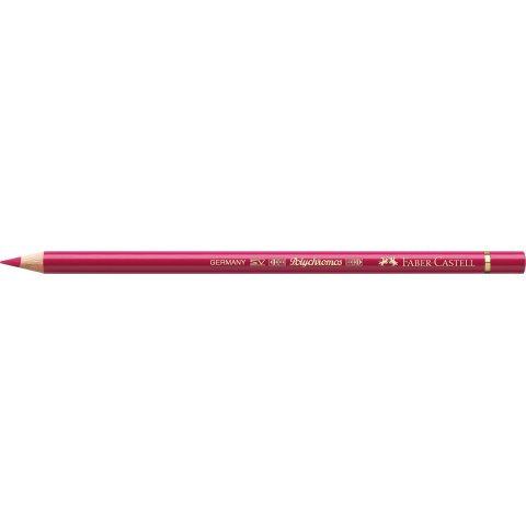 Faber Castell Polychromos coloured pencil pen, carmine pink, former (127)