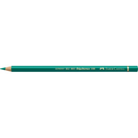 Faber Castell Polychromos coloured pencil pen, phthalo green (161), former: viridian