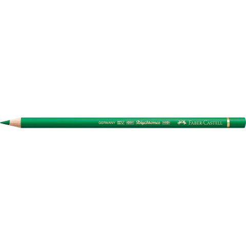 Faber Castell Polychromos coloured pencil pen, emerald green (163), former: sap green