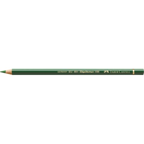 Faber Castell Polychromos coloured pencil pen, permanent green, olive (167)